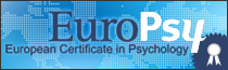 Certificado Europeo de Psicolog�a